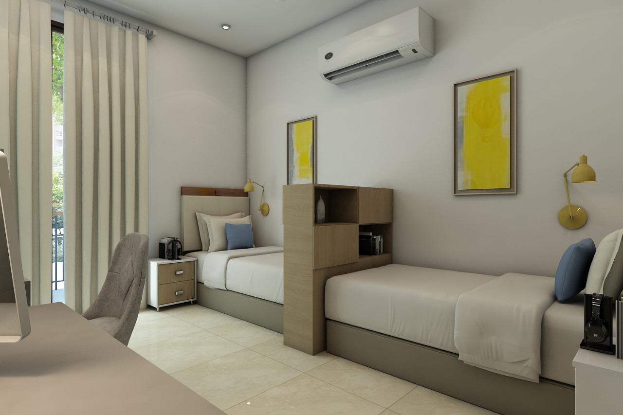 Ashray Living — Best Girls PG in North Campus DU interior
