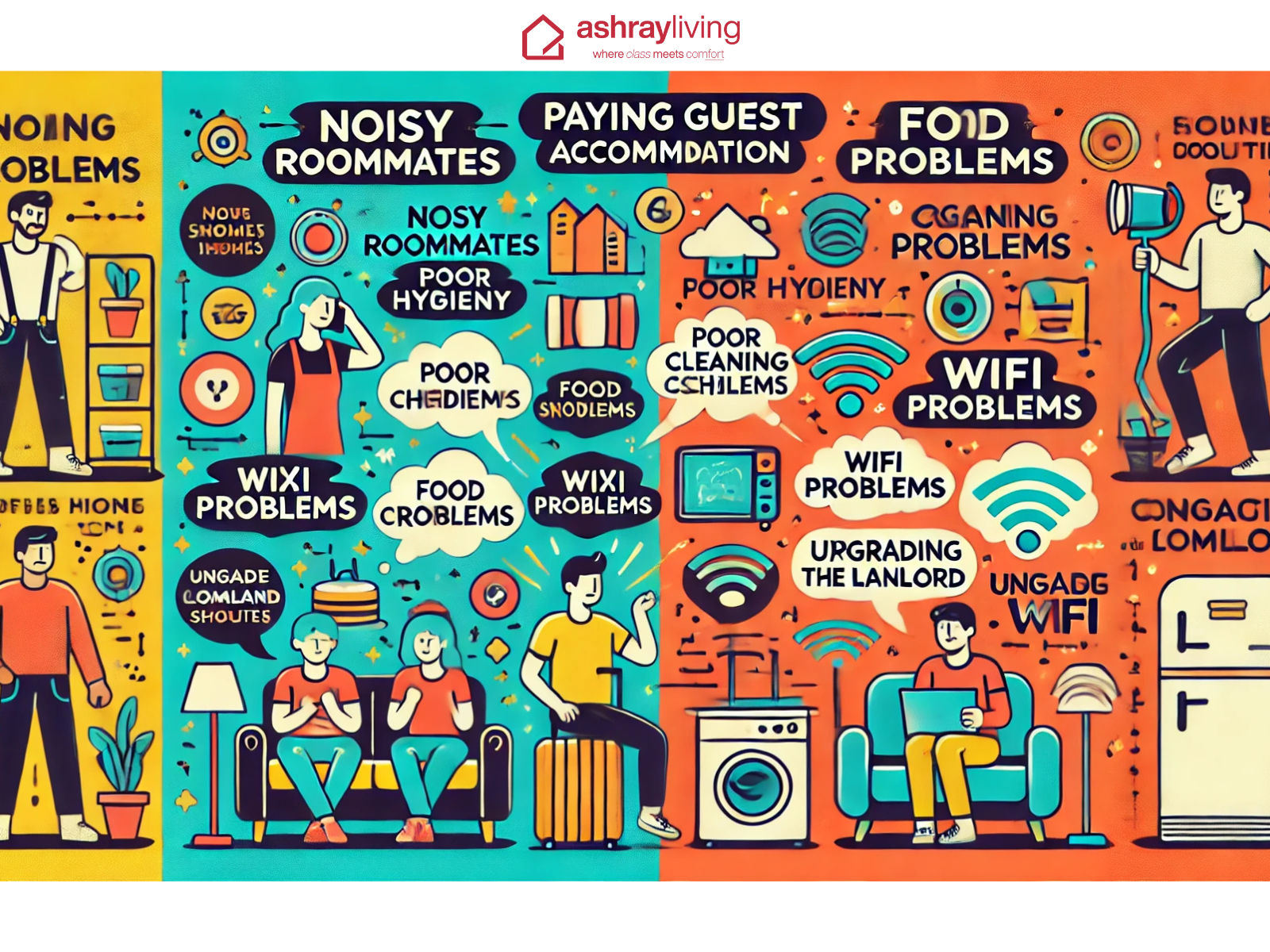 Common Problems Faced by PG Tenants and How to Solve Them