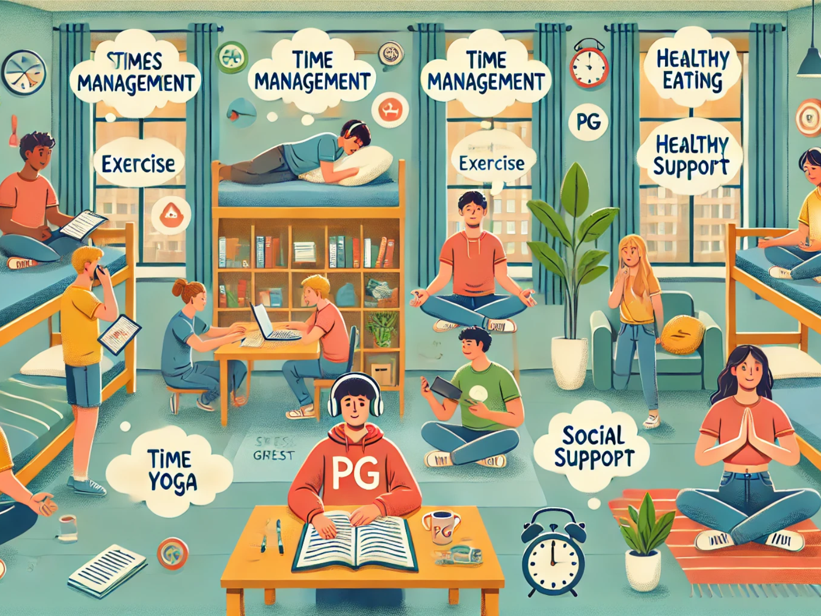 Stress Management Techniques for PG Life