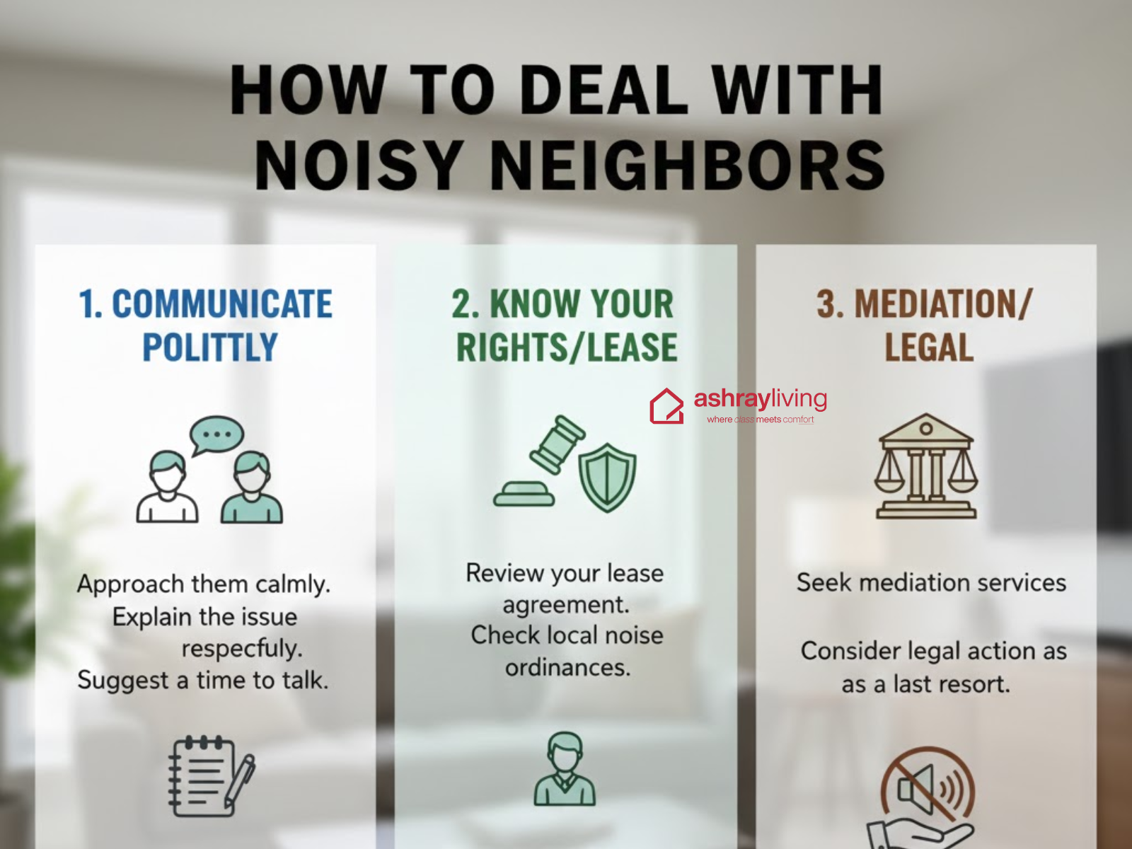 How to Deal with Noisy Neighbors: Strategies and Solutions