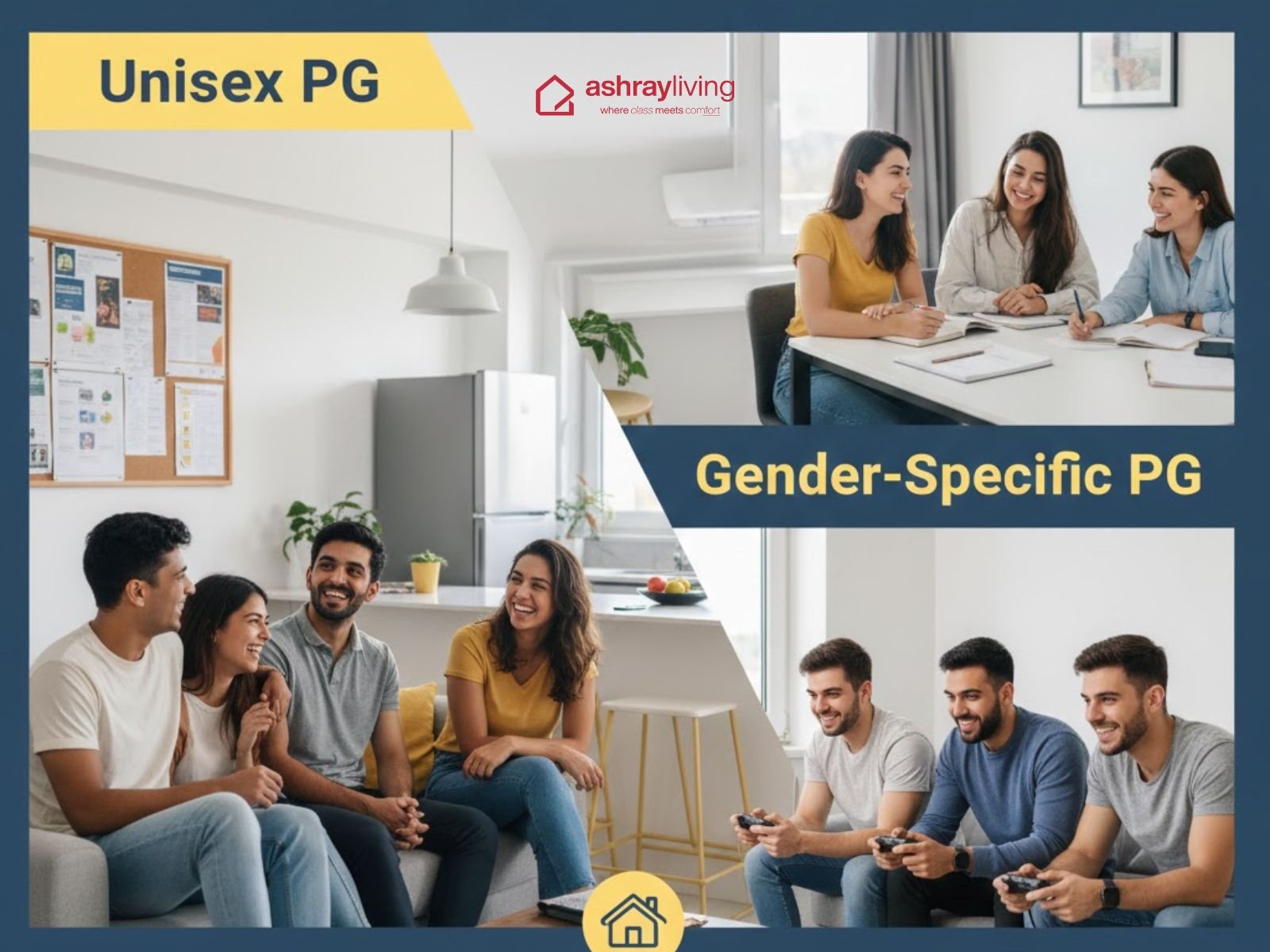 Unisex PGs vs Gender-Specific PGs: Which One Is Right for You?